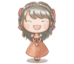 Snow White from fairy countries sticker #7515588