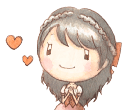 Snow White from fairy countries sticker #7515591