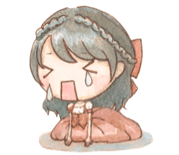 Snow White from fairy countries sticker #7515594