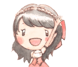 Snow White from fairy countries sticker #7515597