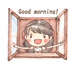 Snow White from fairy countries sticker #7515600