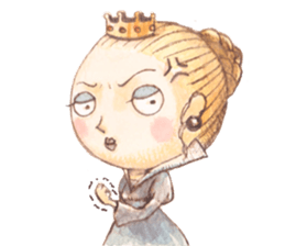 Snow White from fairy countries sticker #7515603