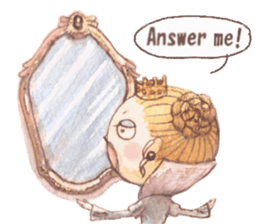 Snow White from fairy countries sticker #7515604