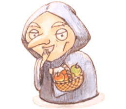 Snow White from fairy countries sticker #7515606