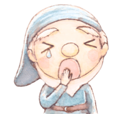 Snow White from fairy countries sticker #7515610