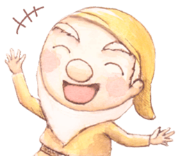 Snow White from fairy countries sticker #7515613