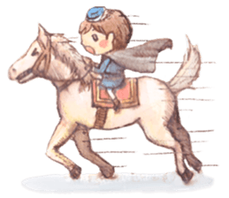 Snow White from fairy countries sticker #7515619