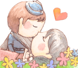 Snow White from fairy countries sticker #7515620