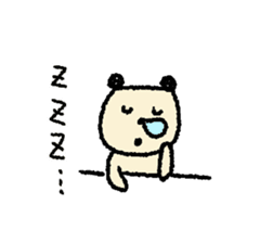 Small sticker ~Bear such as dog~ part3!! sticker #7515922