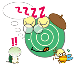 Dendenmushi of drivel, I think of Kame sticker #7516310