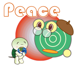 Dendenmushi of drivel, I think of Kame sticker #7516319