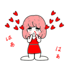 idol otaku-chan 3 -red- sticker #7516751