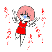 idol otaku-chan 3 -red- sticker #7516755