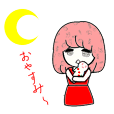 idol otaku-chan 3 -red- sticker #7516769