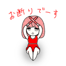 idol otaku-chan 3 -red- sticker #7516775