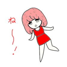 idol otaku-chan 3 -red- sticker #7516781