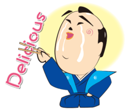 COOL JAPAN SAMURAI Sticker in English sticker #7516918