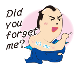 COOL JAPAN SAMURAI Sticker in English sticker #7516920