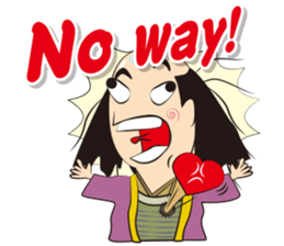 COOL JAPAN SAMURAI Sticker in English sticker #7516944