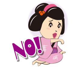 COOL JAPAN SAMURAI Sticker in English sticker #7516947