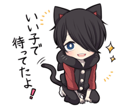 BLACK KITTEN 6 sticker #7517469