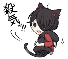 BLACK KITTEN 6 sticker #7517471