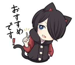 BLACK KITTEN 6 sticker #7517473