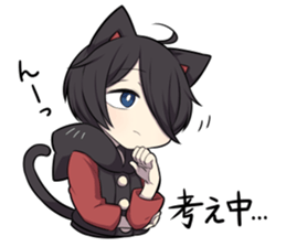 BLACK KITTEN 6 sticker #7517475