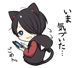 BLACK KITTEN 6 sticker #7517477