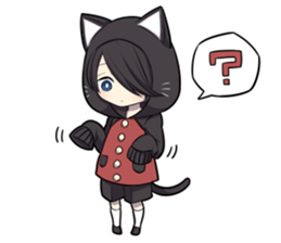 BLACK KITTEN 6 sticker #7517480