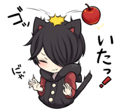 BLACK KITTEN 6 sticker #7517484