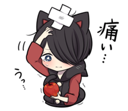 BLACK KITTEN 6 sticker #7517485