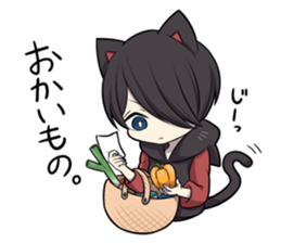 BLACK KITTEN 6 sticker #7517488