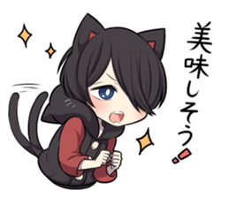 BLACK KITTEN 6 sticker #7517489