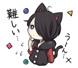 BLACK KITTEN 6 sticker #7517492