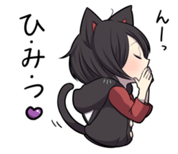 BLACK KITTEN 6 sticker #7517493