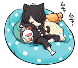 BLACK KITTEN 6 sticker #7517497