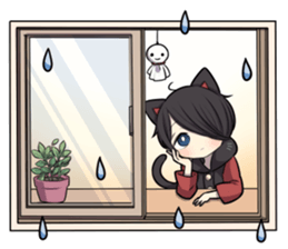 BLACK KITTEN 6 sticker #7517498