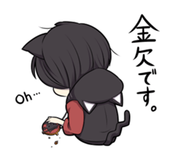 BLACK KITTEN 6 sticker #7517501