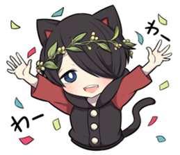BLACK KITTEN 6 sticker #7517507