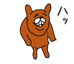 Autumn rabbit. sticker #7517831