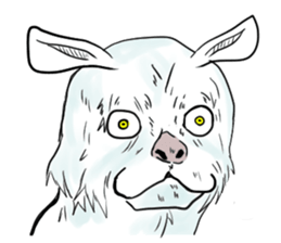 Crazy goat sticker #7518111