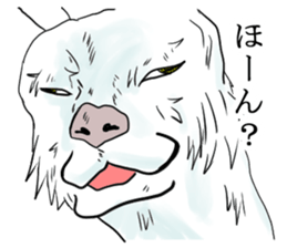 Crazy goat sticker #7518122