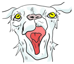 Crazy goat sticker #7518127