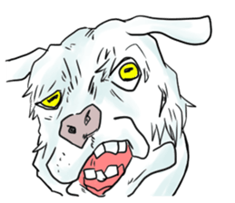 Crazy goat sticker #7518131