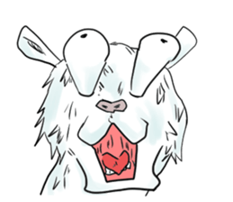 Crazy goat sticker #7518135