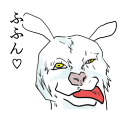 Crazy goat sticker #7518137