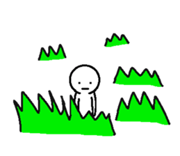 Moment to become a serious look sticker #7518486