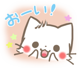 mild-fluffy-White -Everyday- sticker #7518720