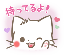 mild-fluffy-White -Everyday- sticker #7518732